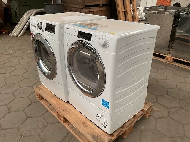 Lg en candy wasdroger (2x) - afbeelding 1 van  4