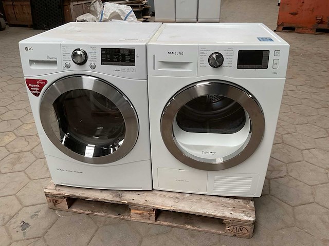 Lg en samsung wasdroger (2x) - afbeelding 2 van  7