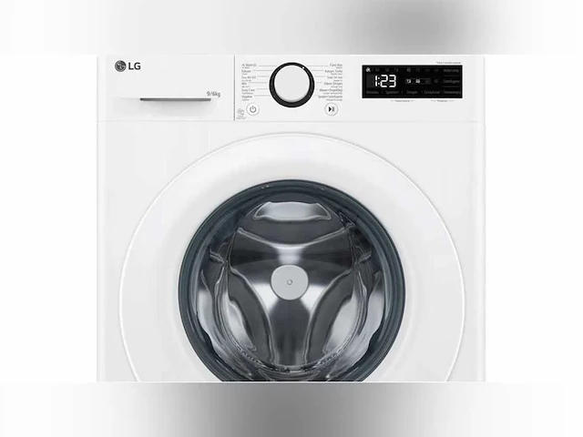 Lg f4dr3096n3w was-droogcombinatie – 9/6 kg, 1400 toeren, energielabel d - afbeelding 1 van  11
