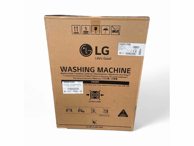 Lg f4x5011thb wasmachine 71 db a-40% (11 kg, 1400 rpm) - afbeelding 2 van  2