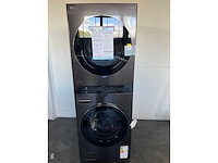 Lg f761towerb, voorbelading, vrijstaand, chroom, rechts, touch, 33 kg - afbeelding 1 van  5