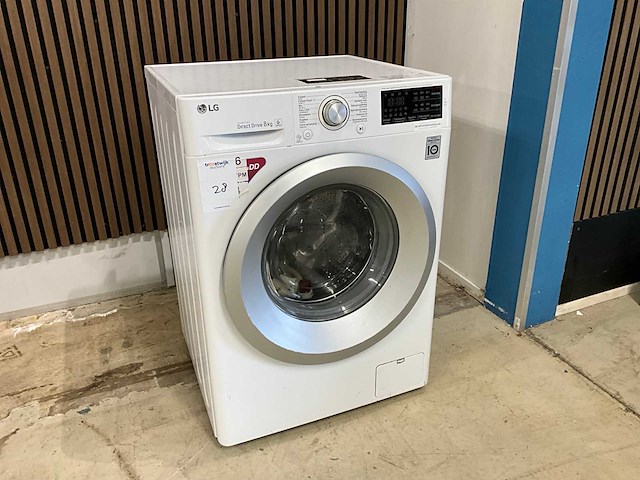 Lg fh4j5dn8 8kg wasmachine - afbeelding 2 van  4