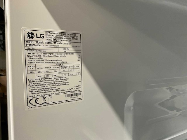 Lg gsj361didv amerikaanse koelkast - afbeelding 9 van  9