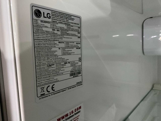 Lg gsl325pvcv koel-vriescombinatie - afbeelding 4 van  7