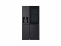 Lg gsxe91evad amerikaanse koelkast zwart (blacksteel) waterreservoir 628l