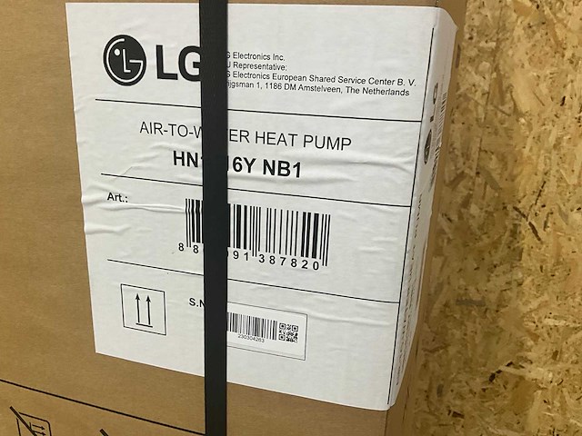 Lg hn1616y.nb1 warmtepomp l/w therma-v binnendeel hydrosplit tower iwt 200ltr. incl. bedrade bediening - afbeelding 5 van  8
