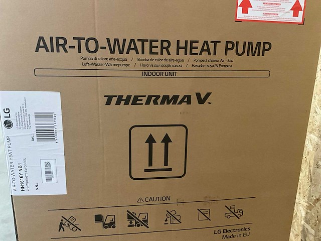 Lg hn1616y.nb1 warmtepomp l/w therma-v binnendeel hydrosplit tower iwt 200ltr. incl. bedrade bediening - afbeelding 9 van  12