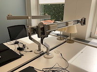 Lg, humanscale 24mk600m monitor (2x) - afbeelding 2 van  18