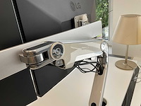 Lg, humanscale 24mk600m monitor (2x) - afbeelding 13 van  18