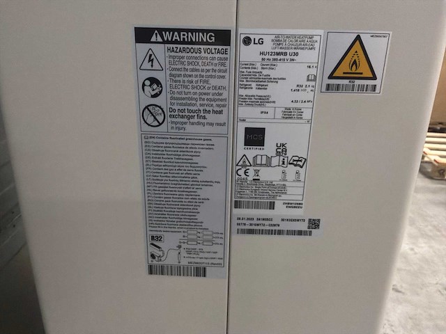Lg hydro-split warmtepomp buitendeel 12 kw - afbeelding 8 van  22