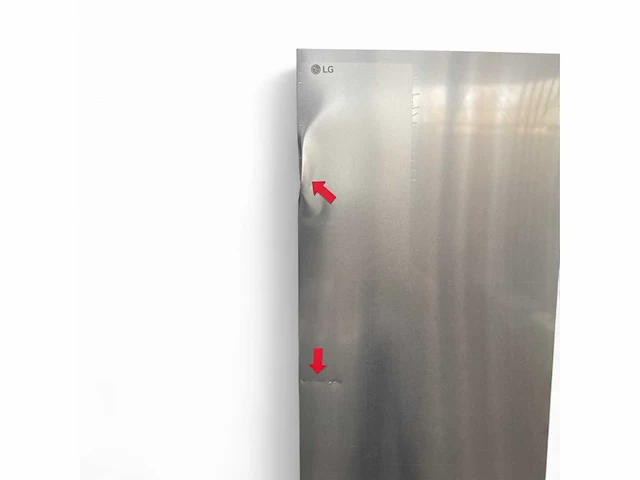 Lg koel-vriescombinatie gbv7280amb 387 liter zilver - afbeelding 3 van  11