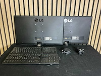 Lg monitoren met toetsenbord - afbeelding 1 van  8