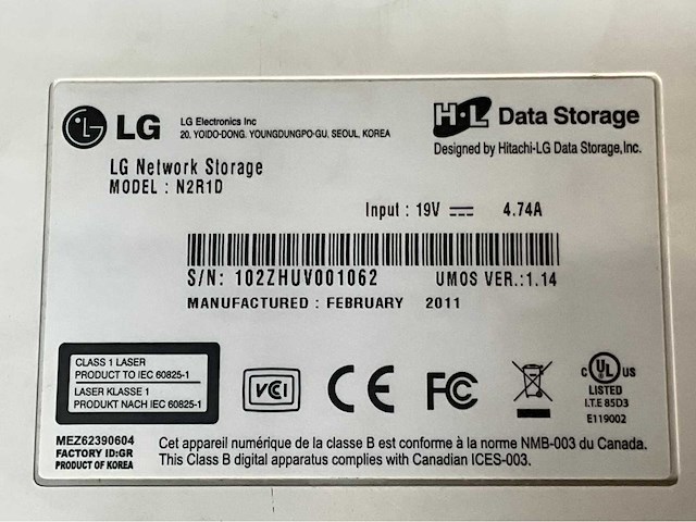 Lg n2r1d netwerkopslag - afbeelding 4 van  12