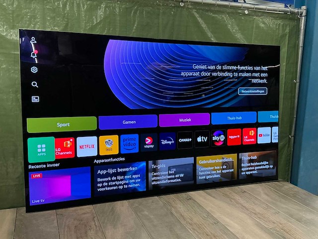 Lg oled77c24la 77” oled televisie - afbeelding 1 van  6
