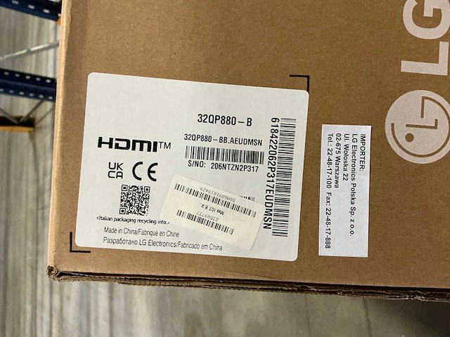 Lg qhd monitor ergo 32qp880 - afbeelding 2 van  2
