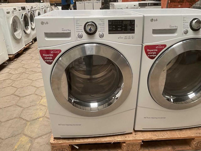 Lg rc9055ap2f wasdroger (2x) - afbeelding 5 van  6