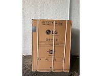 Lg rh6p12bs, vrijstaand, voorbelading, condensatie, koolstof, draaiknop, touch, links, frans display - afbeelding 2 van  3