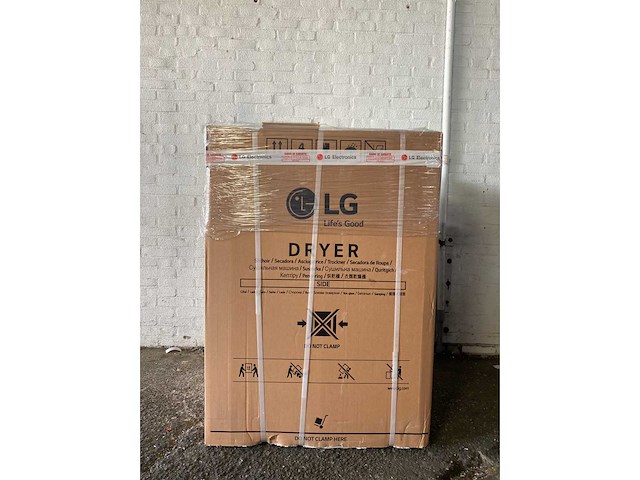 Lg rh6p12bs, vrijstaand, voorbelading, condensatie, koolstof, draaiknop, touch, links, frans display - afbeelding 3 van  4