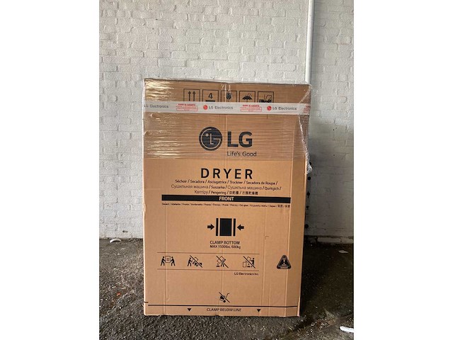 Lg rh6p12bs, vrijstaand, voorbelading, condensatie, koolstof, draaiknop, touch, links, frans display - afbeelding 4 van  4