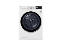Lg rh80v9av4n warmtepompdroger 8 kg met dual inverter heat pump voor sneller en energiezuinig drogen - afbeelding 1 van  5