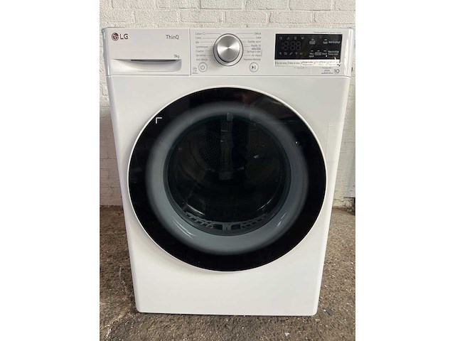 Lg rh9v50wh warmtepompdroger - afbeelding 1 van  4