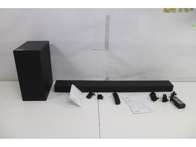 Lg sp7.deusllk soundbar luidspreker zwart zilver - afbeelding 2 van  2