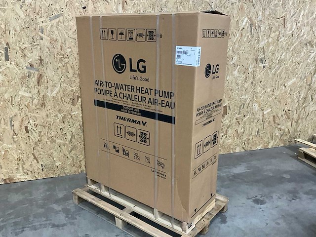 Lg therma-v warmtepomp buitendeel lucht/water 14kw 3 fase 400v - afbeelding 6 van  8