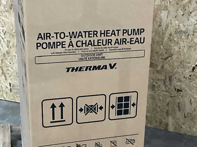 Lg therma-v warmtepomp buitendeel lucht/water 14kw 3 fase 400v - afbeelding 4 van  8