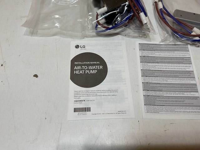 Lg therma v waterreservoir kit split 3-fase - phltc - afbeelding 15 van  16