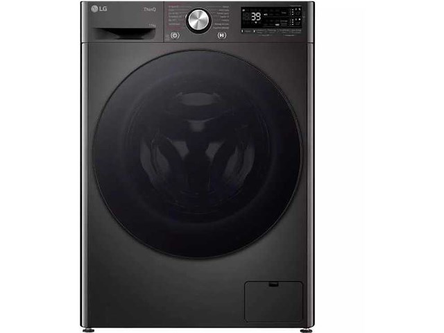Lg thinq f14r76bsta 11kg voorlader wasmachine frans display - afbeelding 1 van  1