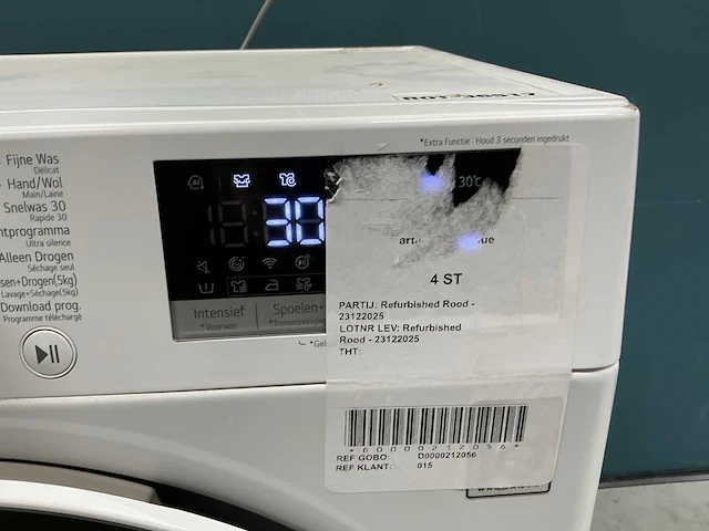 Lg thinq gdc3v40s0 wasmachine - afbeelding 4 van  7
