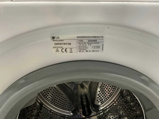 Lg thinq gdc3v40s0 wasmachine - afbeelding 7 van  7