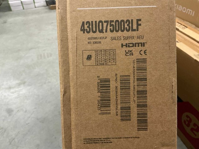 Lg uhd ai thinq 43uq75003lf tv - afbeelding 2 van  3