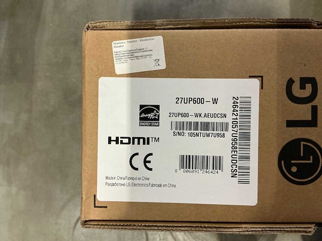 Lg uhd monitor 27up600 - afbeelding 2 van  2