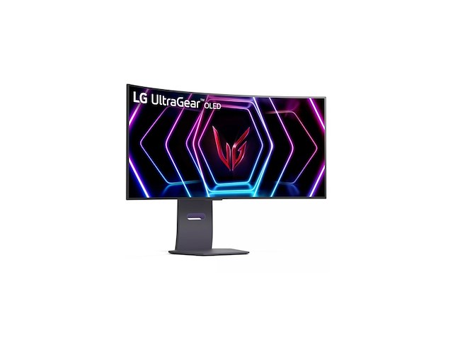 Lg ultragear oled 39gs95qeb curved ultrawide gaming monitor - afbeelding 2 van  6