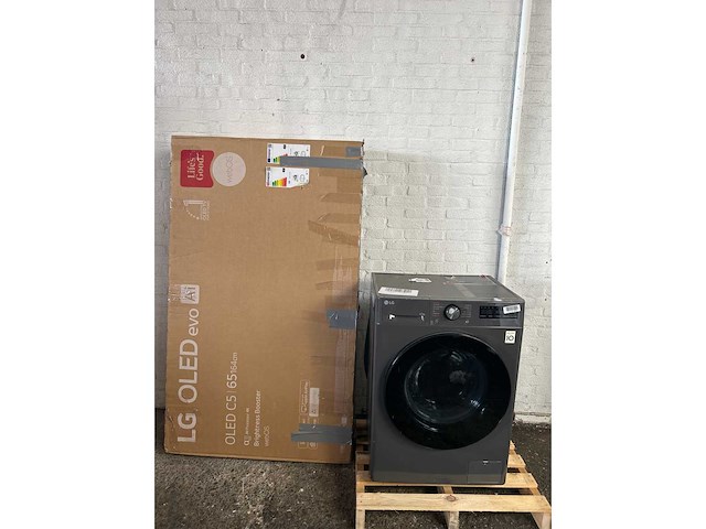 Lg v5wd95slimb wasmachine | lg olde c5 tv - afbeelding 5 van  6