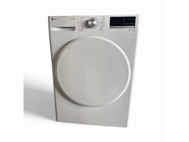 Lg warmtepompdroger rh80v5av0n 8 kg energielabel d - afbeelding 2 van  6