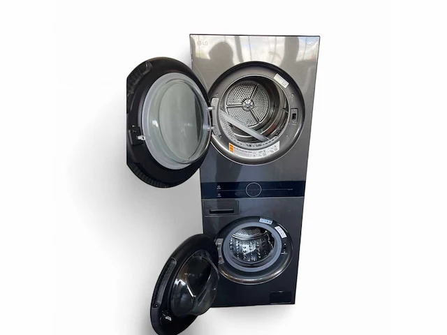 Lg was-droogcombinatie f214wt8pb 12 kg - afbeelding 4 van  7