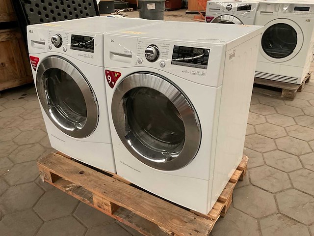 Lg wasdrogers (2x) - afbeelding 1 van  6