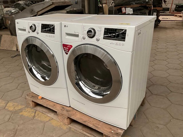 Lg wasdrogers (2x) - afbeelding 1 van  6