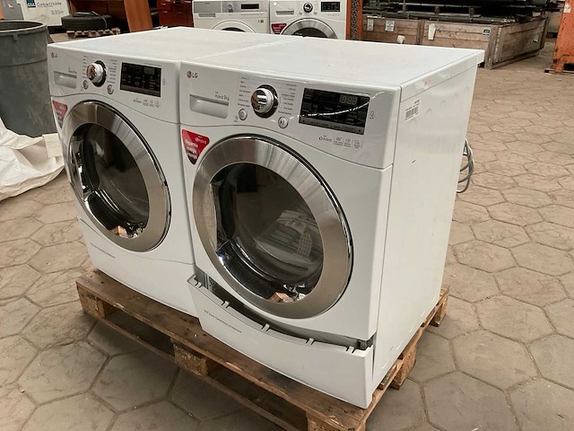 Lg wasdrogers (2x) - afbeelding 1 van  6