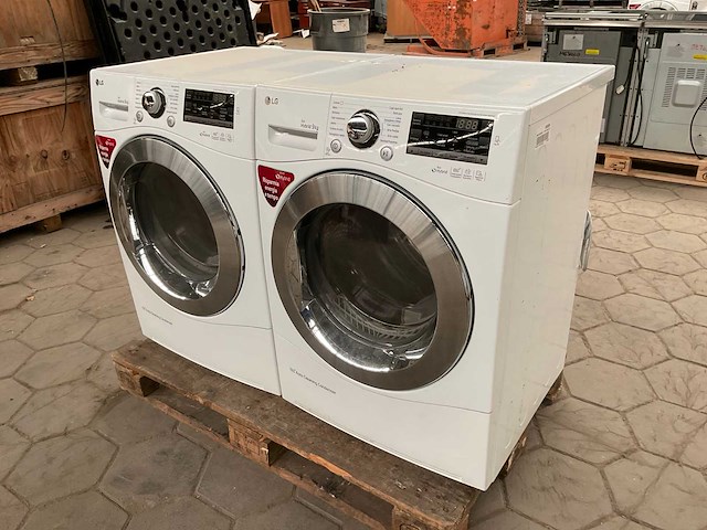 Lg wasdrogers (2x) - afbeelding 1 van  5