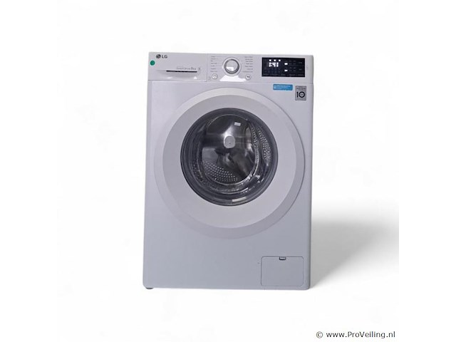 Lg wasmachine 8 kg (803pnqeoj492) | krachtig, stil & energiezuinig - refurbished - afbeelding 2 van  2