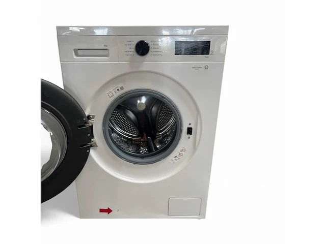 Lg wasmachine f4x1009nwb 9 kg wit - afbeelding 3 van  9