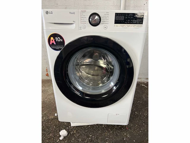 Lg wasmachine f94r35whsa 9 kg energielabel a - afbeelding 2 van  7