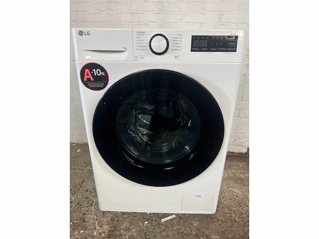 Lg wasmachine f94r56whs 9 kg - afbeelding 2 van  6