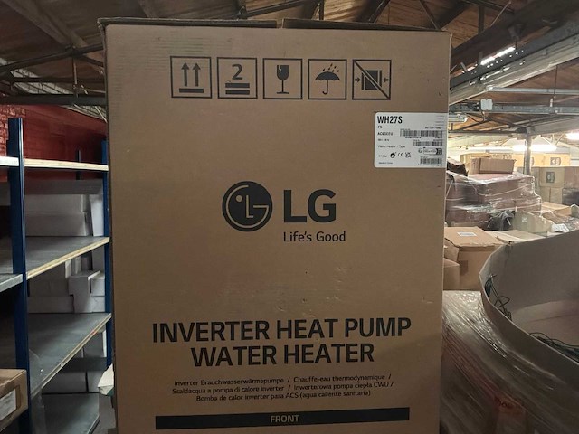 Lg wh72s f5 warmtepompboiler - afbeelding 3 van  4