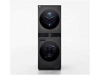 Lg wt1210bbf, vrijstaand, voorbelading, condensatie, zwart, touch, links - afbeelding 1 van  7