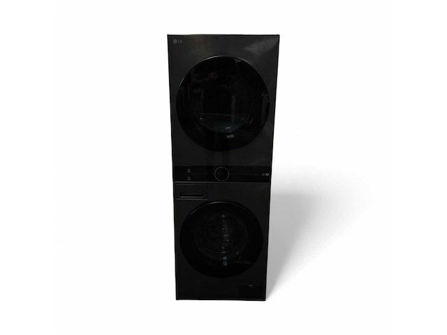 Lg wt1210bbf, vrijstaand, voorbelading, condensatie, zwart, touch, links - afbeelding 2 van  7