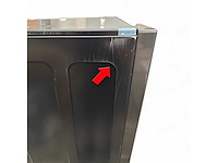 Lg wt1210bbf, vrijstaand, voorbelading, condensatie, zwart, touch, links - afbeelding 5 van  7